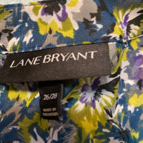Lane Bryant Floral print blouse, size 26/28 - Picture 5 of 5